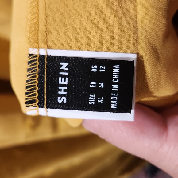 SHEIN | Swiss Dot Maxi Dress - Picture 8 of 8